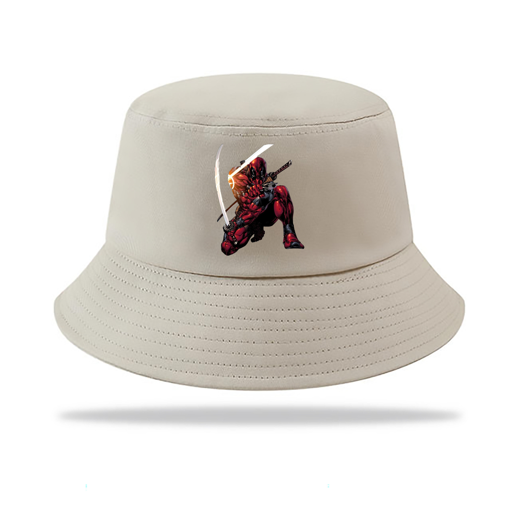 （画像用） Deadpool デッドプール アウトドア日除けバケットハット